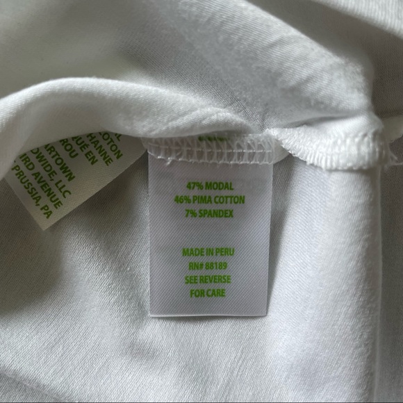 Lilly Pulitzer Finn Cropped Short Sleeve Top - Bermuda Blue Turtle Szn - Picture 7 of 7